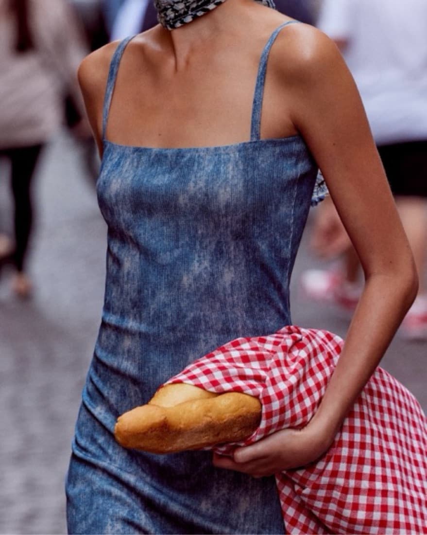 Zara Denim Look midi Dress - Image 2