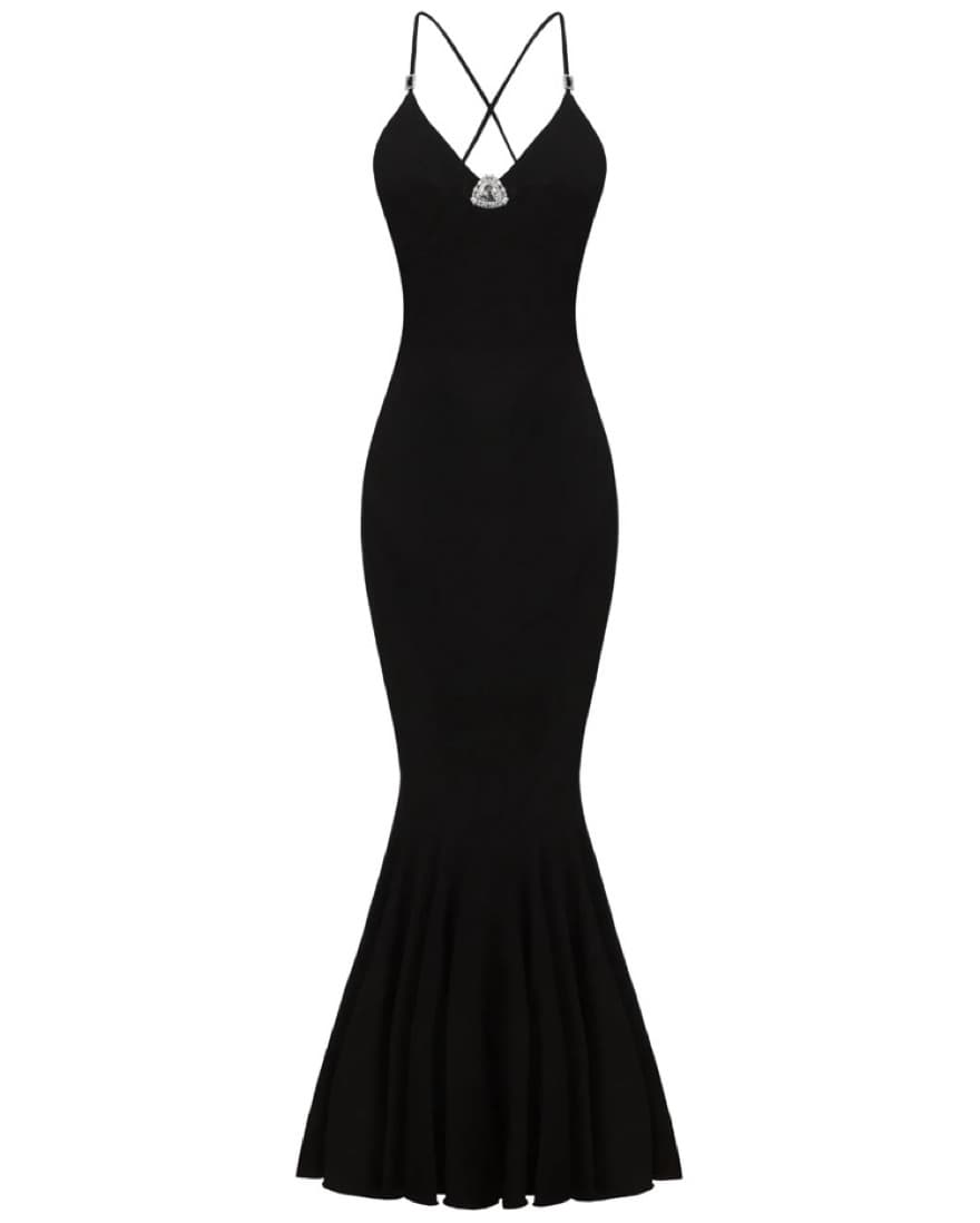 Nana Jacqueline Tatiana Black Dress  - Image 2