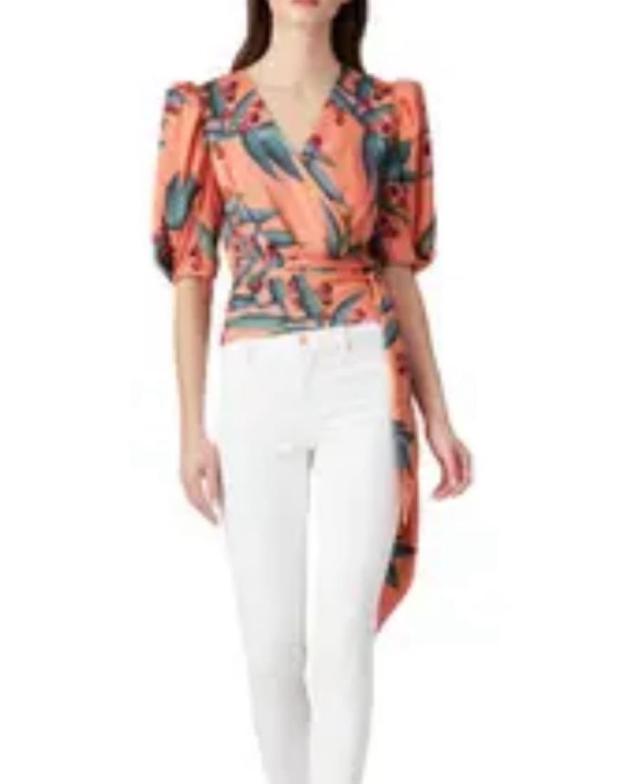 PatBo Wrap Crop Top  - Image 4