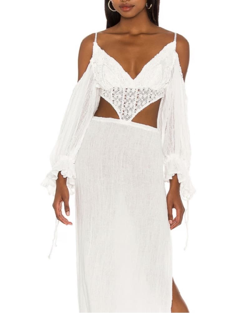Jens Pirate Booty Ocotillo Gauze Dress  - Image 4