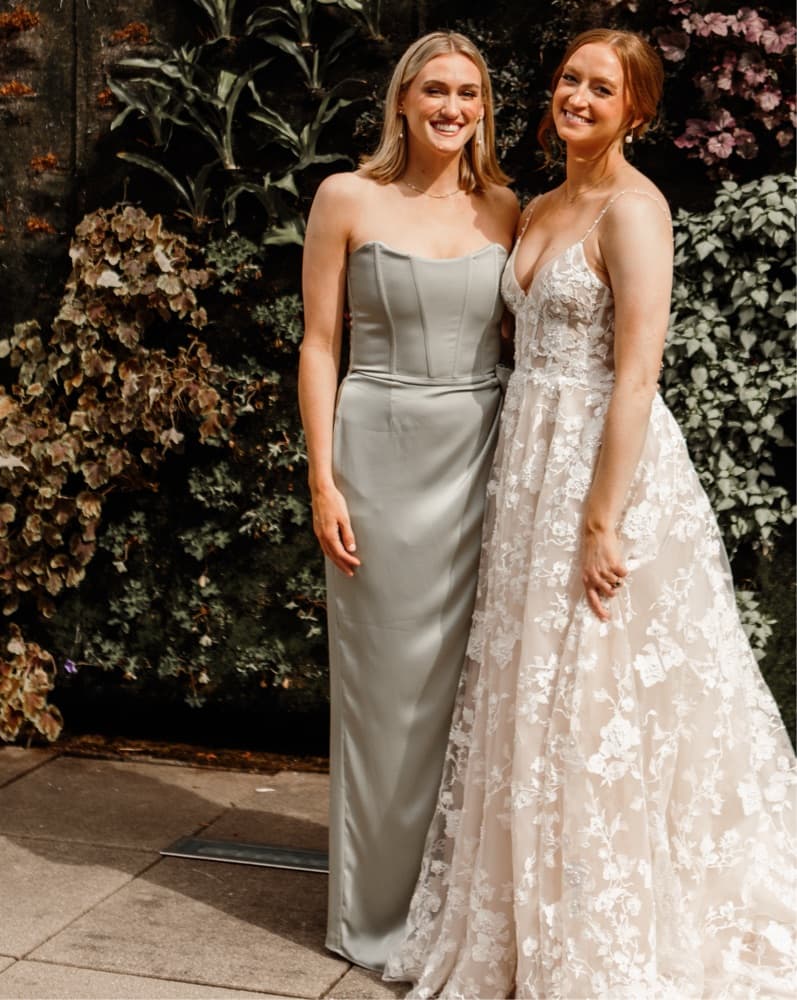 V Chapman Formal Green Dress - Image 5