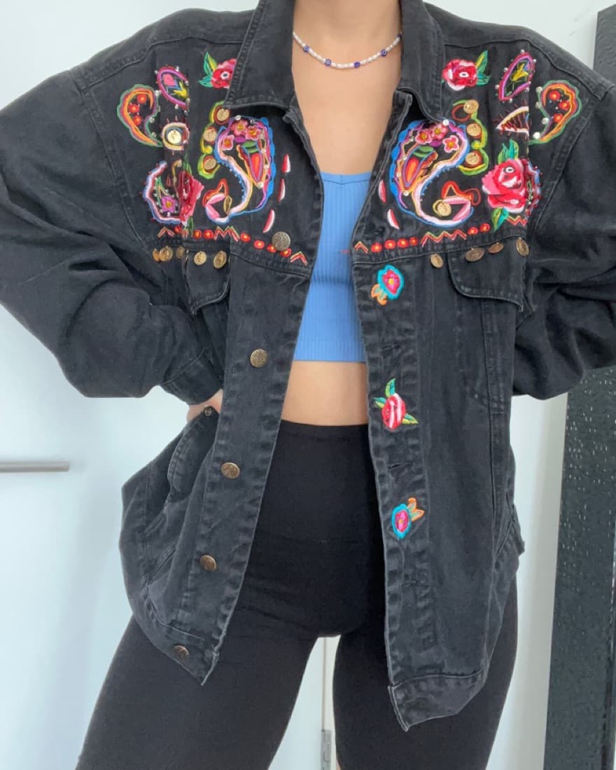 Vintage Oversized Jacket - Image 5