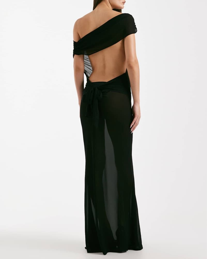 I AM GIA Black Gown - Image 3