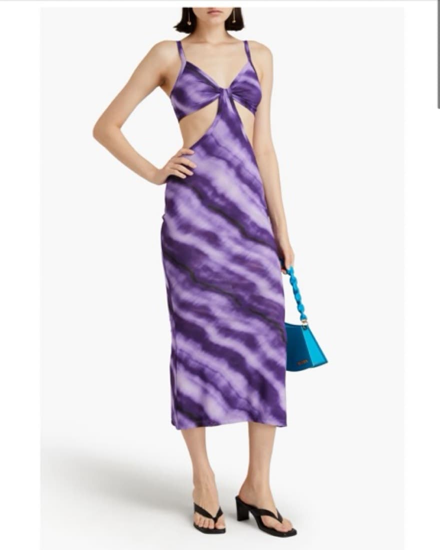 Cult Gaia Purple Dress - Image 2