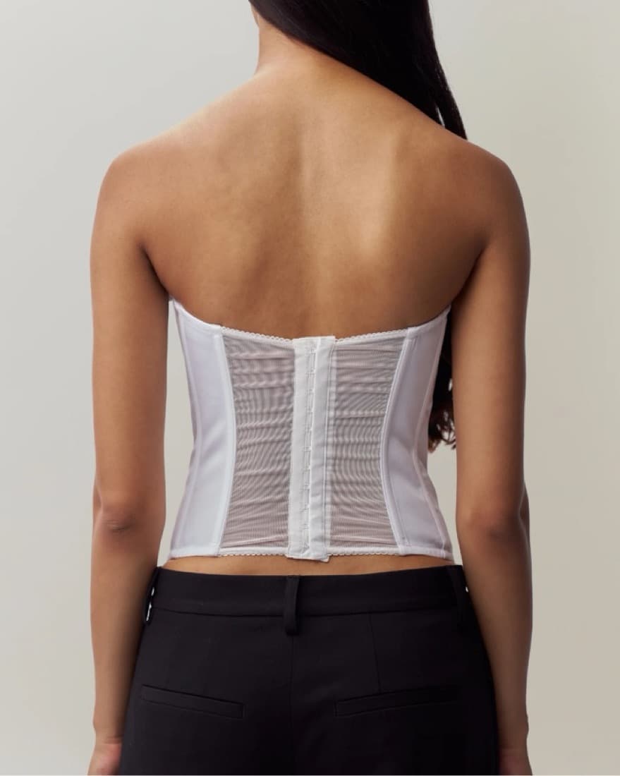 Danielle Guizio Chrys Tie Corset - Image 5