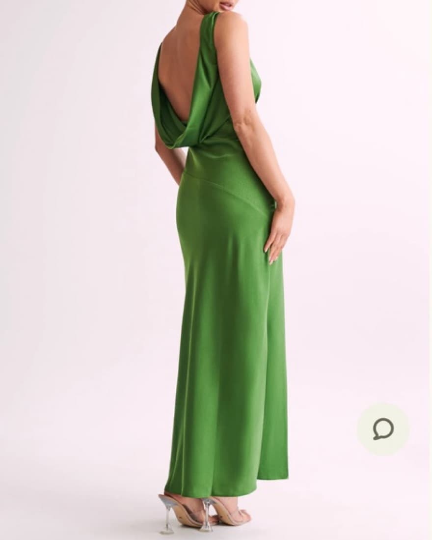 Green Meshki Long Dress - Image 1