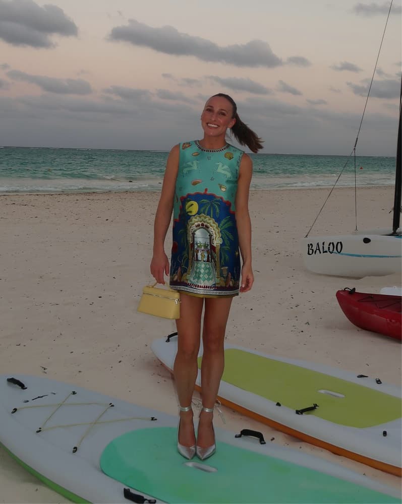 Vibrant Alemais Printed Mini Dress - Image 3