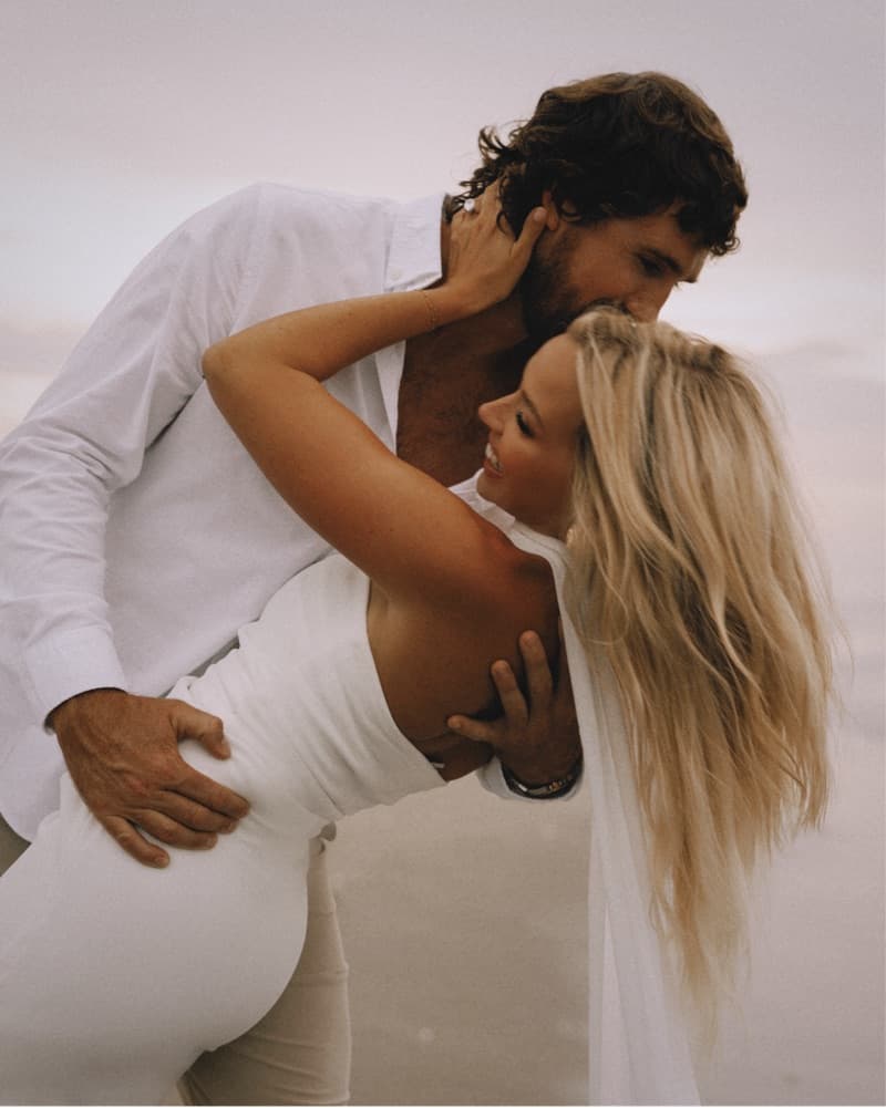 White Maxi Dress With Scarf - Image 2