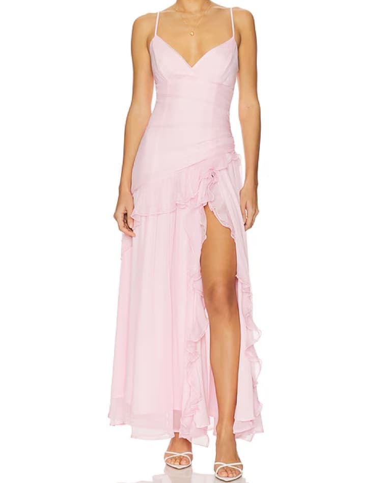 Bardot Yvanna Ruffle Maxi - Image 1