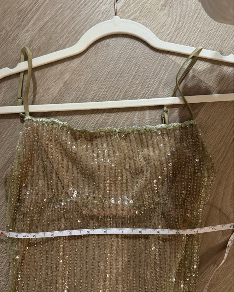 House Of CB long Sparkle Dress - Image 5