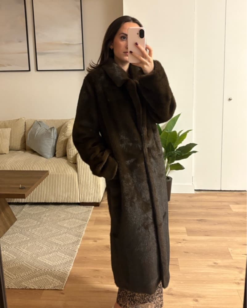 Faux Fur Jacket - Image 1