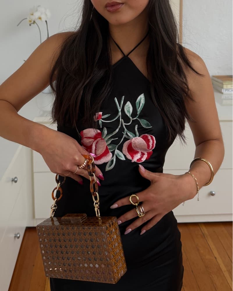 Realisation Par silk midi Dress - Image 2