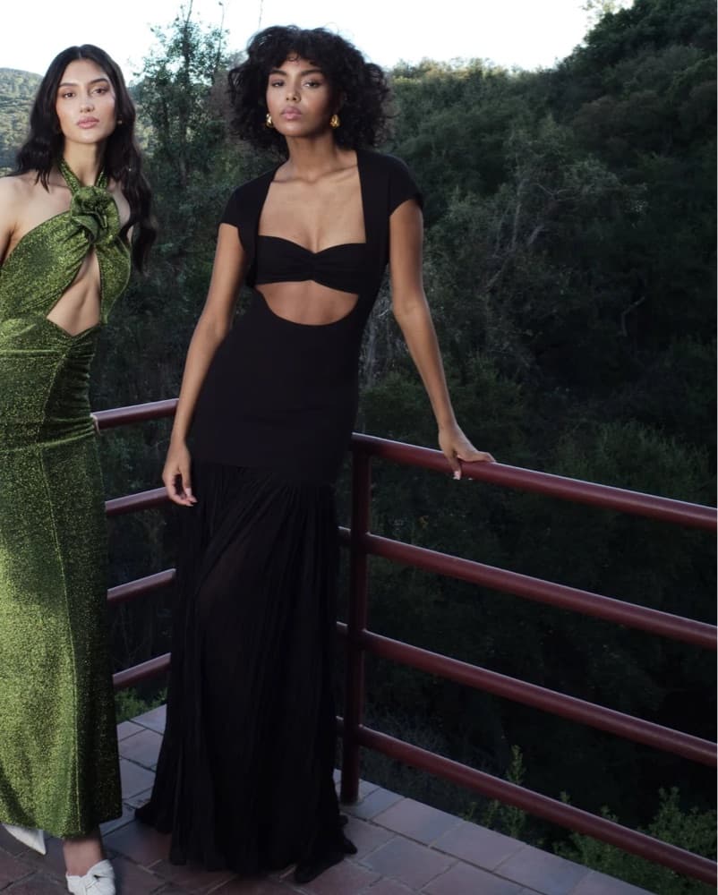 Delfi Cutout Maxi Dress - Image 1