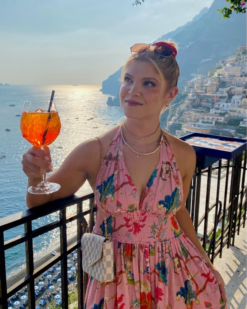 Pink floral dress - Image 3