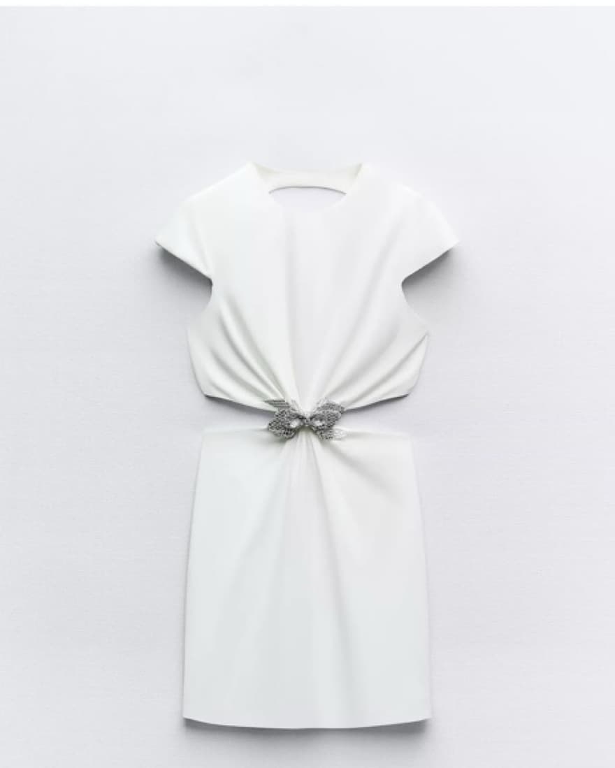 White Zara Dress - Image 2