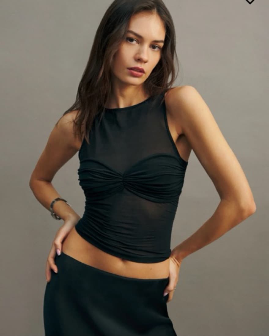 Reformation Rose Knit Top - Image 1