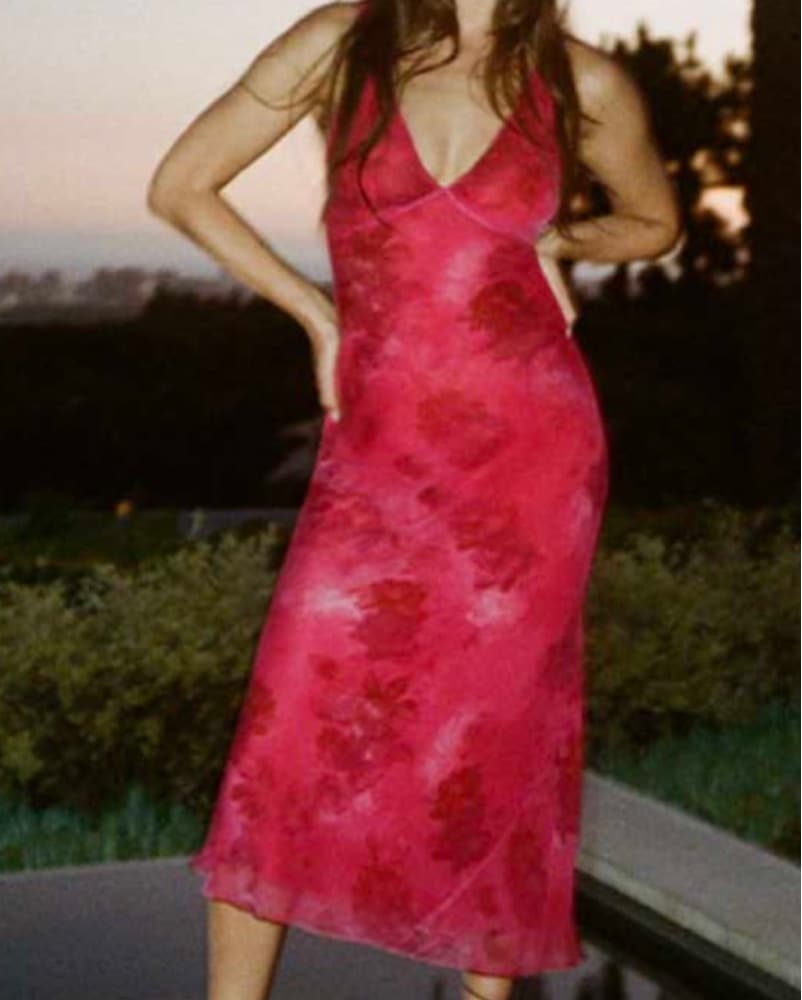 Realisation Par Marie Dress In Fuschia - Image 5