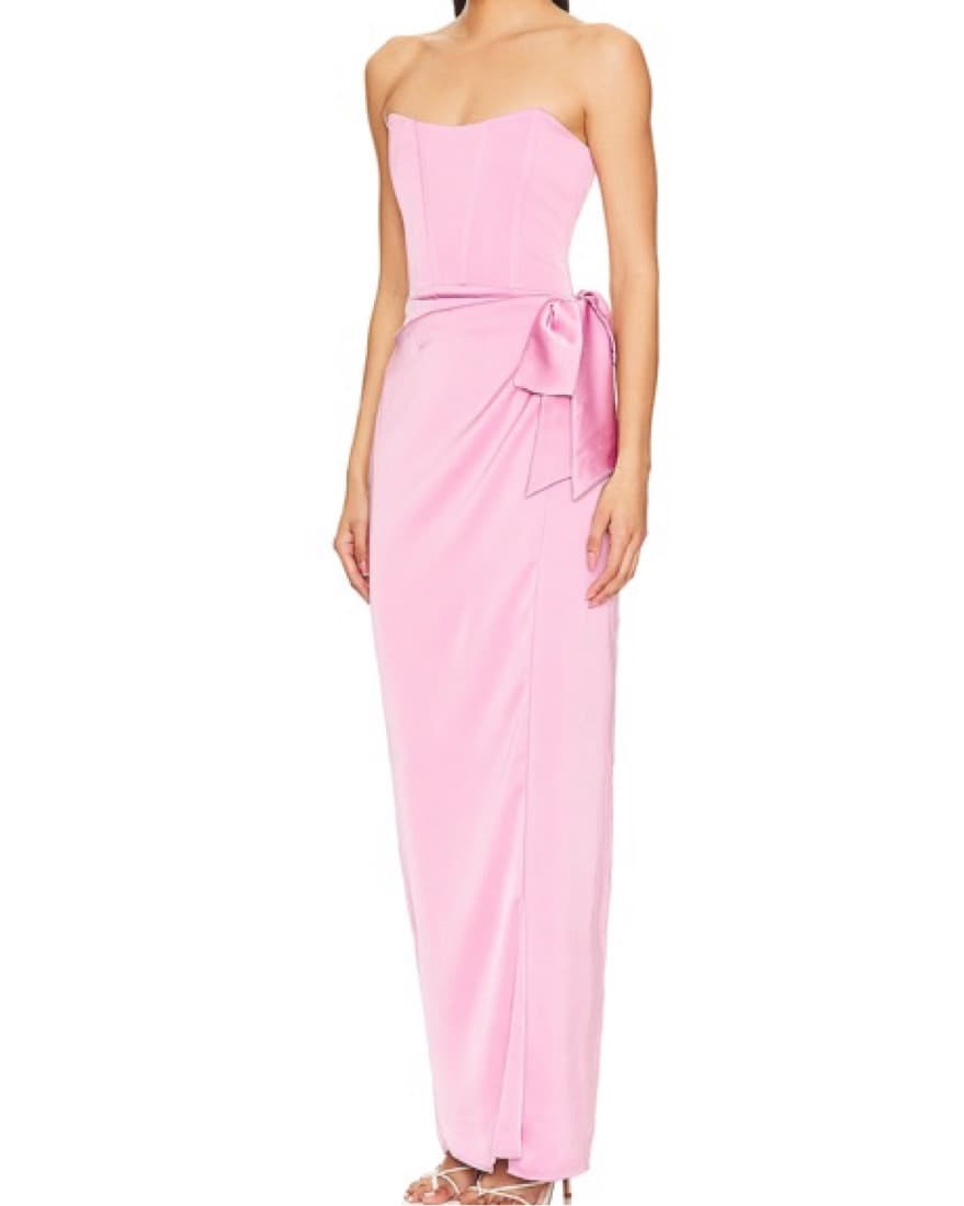 V. Chapman Elegant Strapless Maxi Dress - Image 2