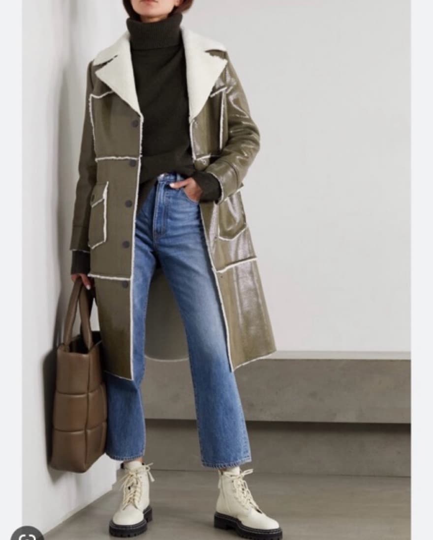 Stand Studio Adele Coat Faux Shearling  - Image 1
