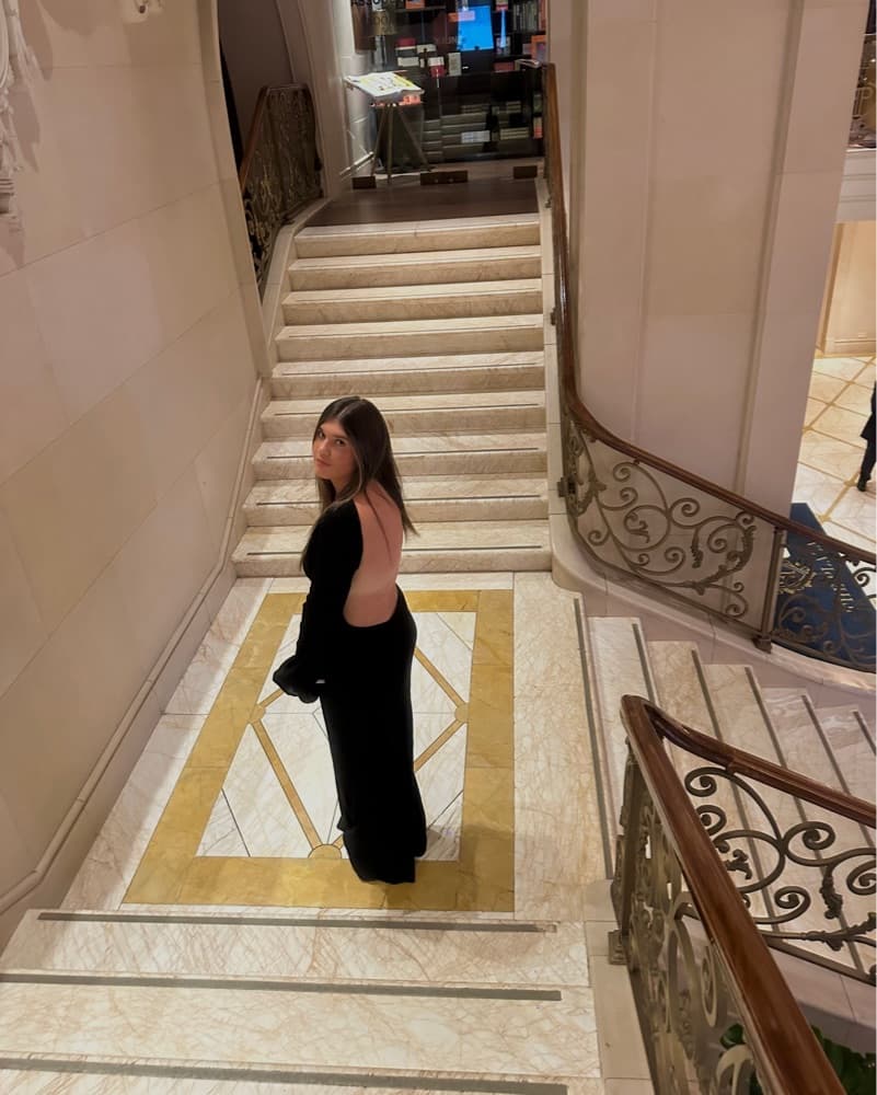 Zara Backless Gown - Image 1