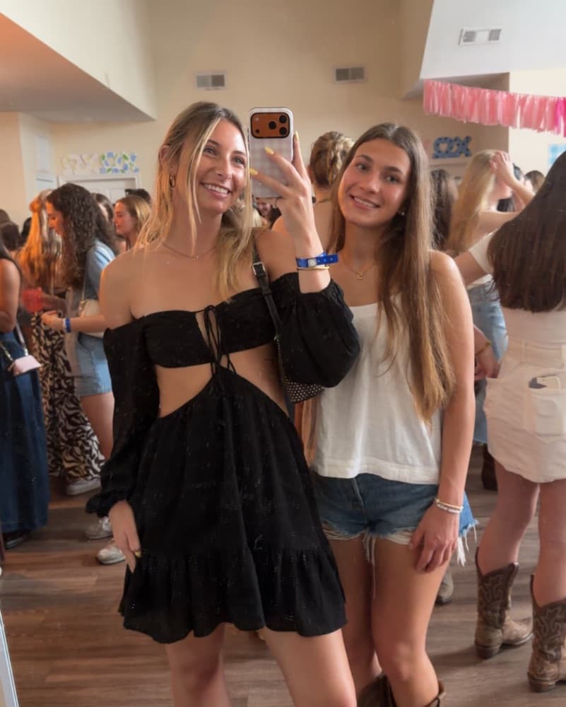 Off The Shoulder Mini Dress With Cutouts - Image 2