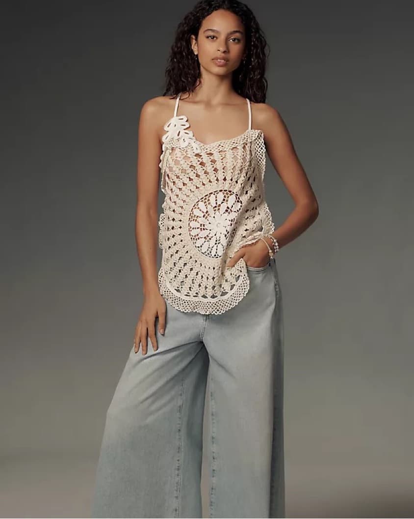 Crochet Sweater Tanktop - Image 1
