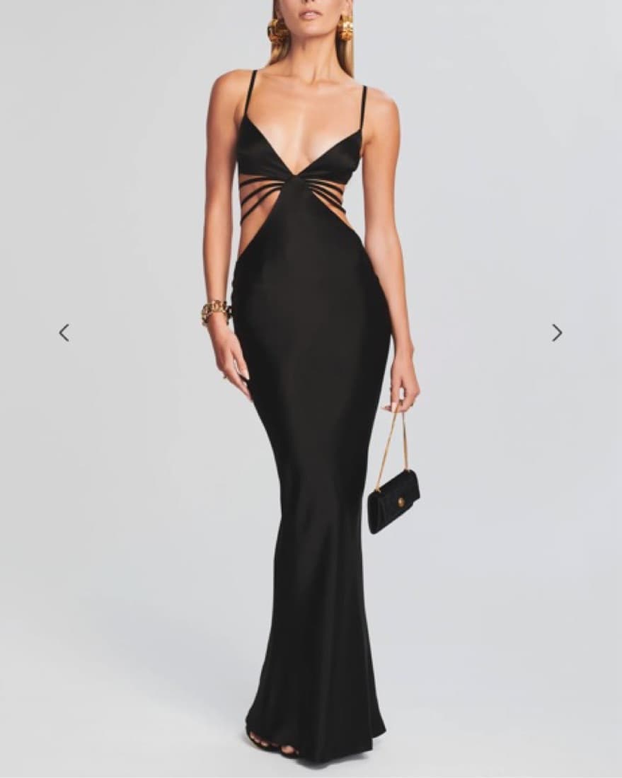 Black Retrofete Selma Dress - Image 1