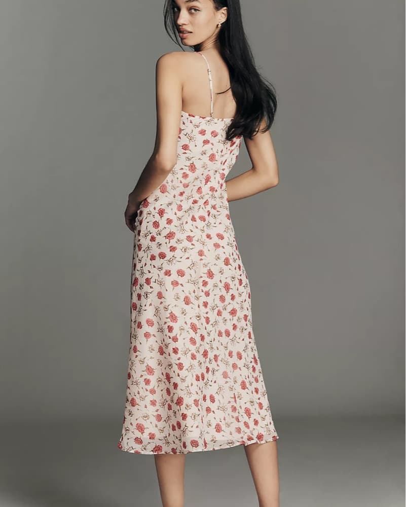 Anthropologie Sleeveless Ruffled Chiffon - Image 4