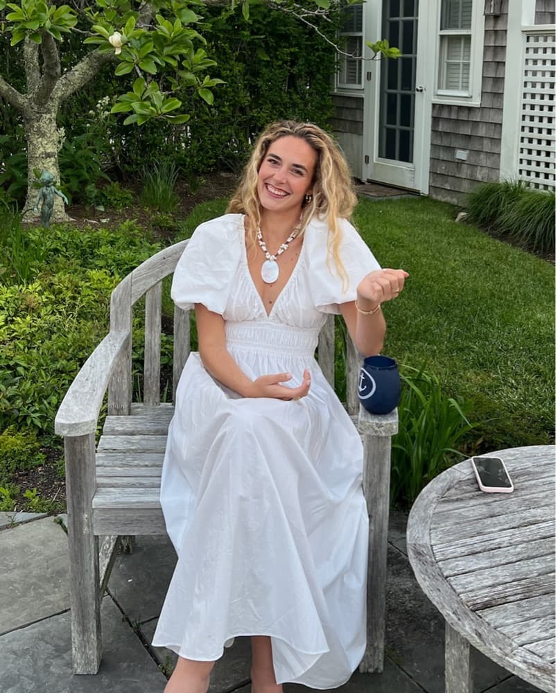 White Summer Maxi Dress - Image 1