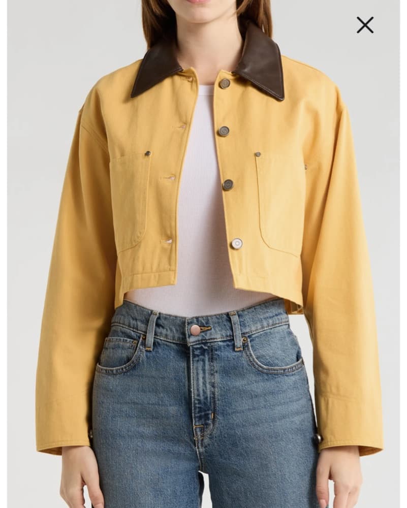 Cropped Yellow Jacket - Image 2