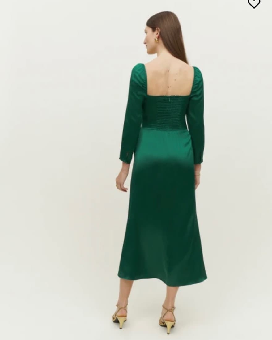 Reformation Silk Formal Dress - Image 2