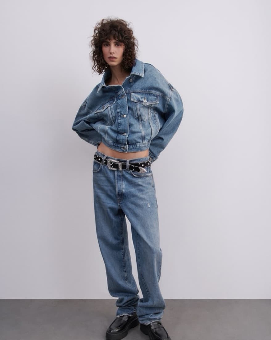 Rhinestone Zara Leather Belt!! - Image 2