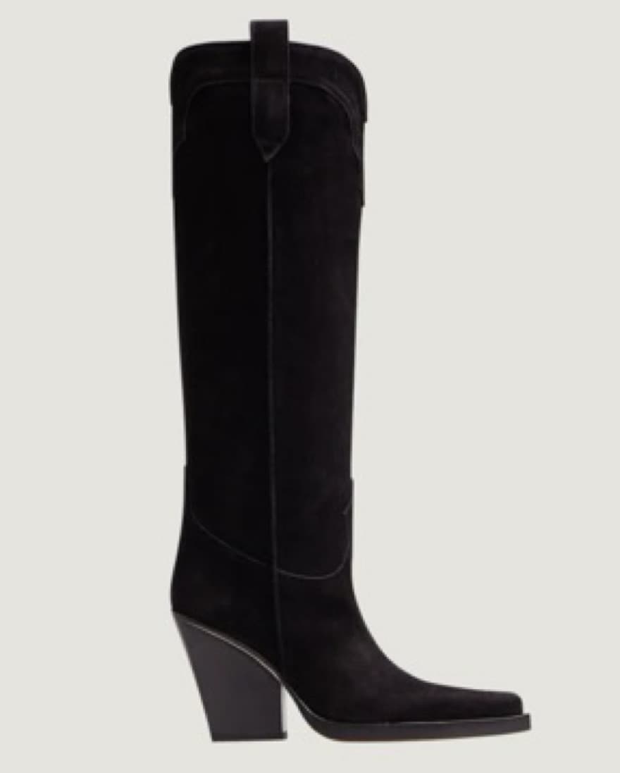 Paris Texas El Dorado Suede Cowboy Boots - Image 1