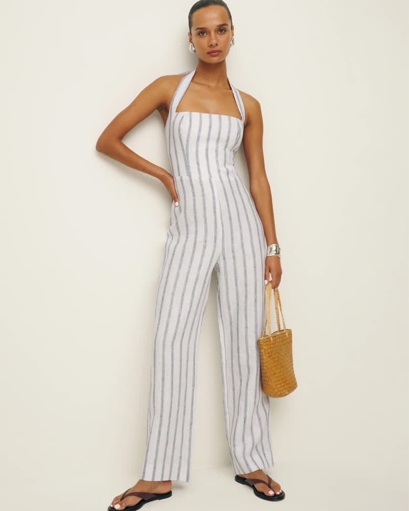 Reformation - Malika Linen Jumpsuit - Image 1