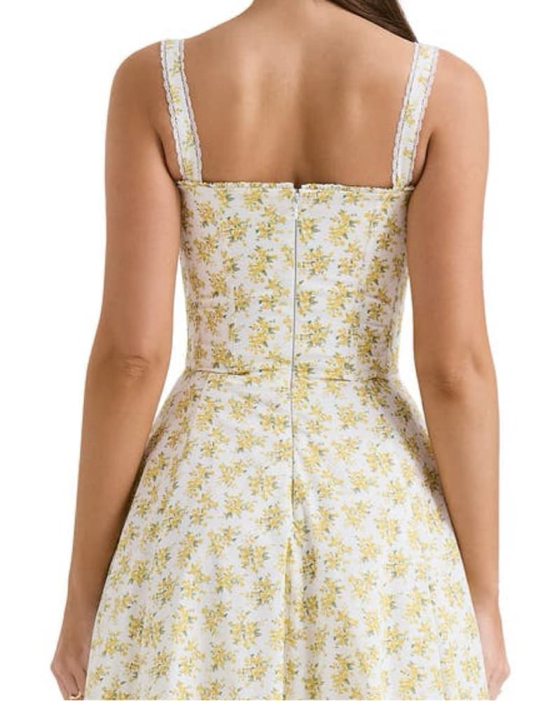 House of CB midi flowery dress - Image 2