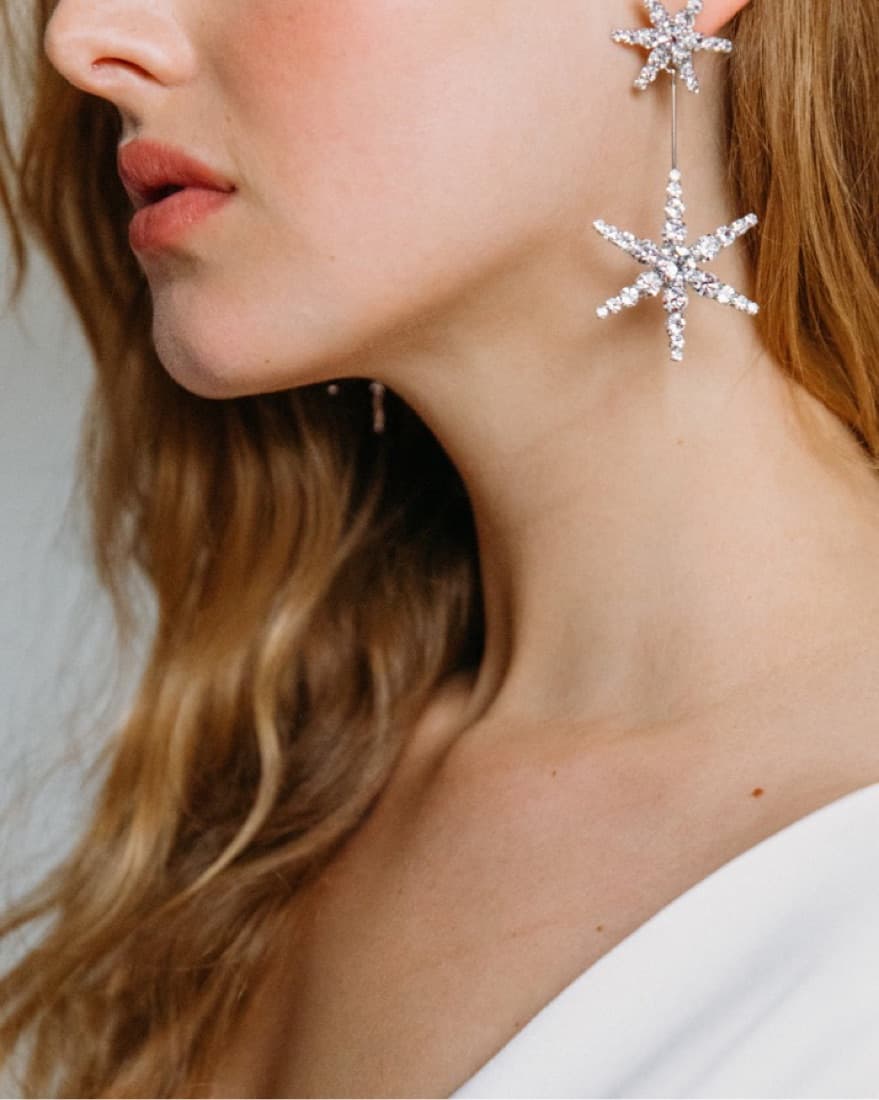 Jennifer Behr Estee Earrings Stars - Image 3