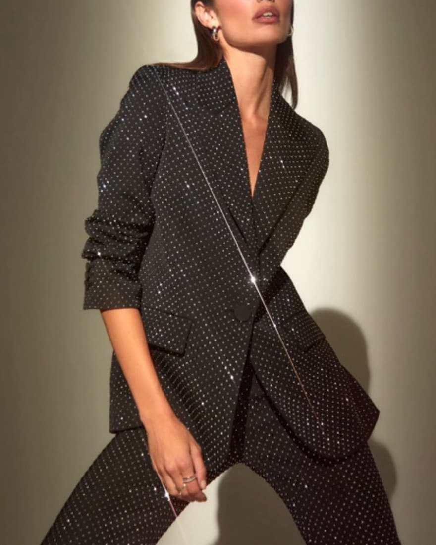 Nadine Merabi Crystal Blazer  - Image 2