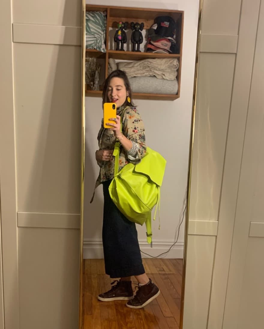 Upcycled Leather Backpack  - Image 4
