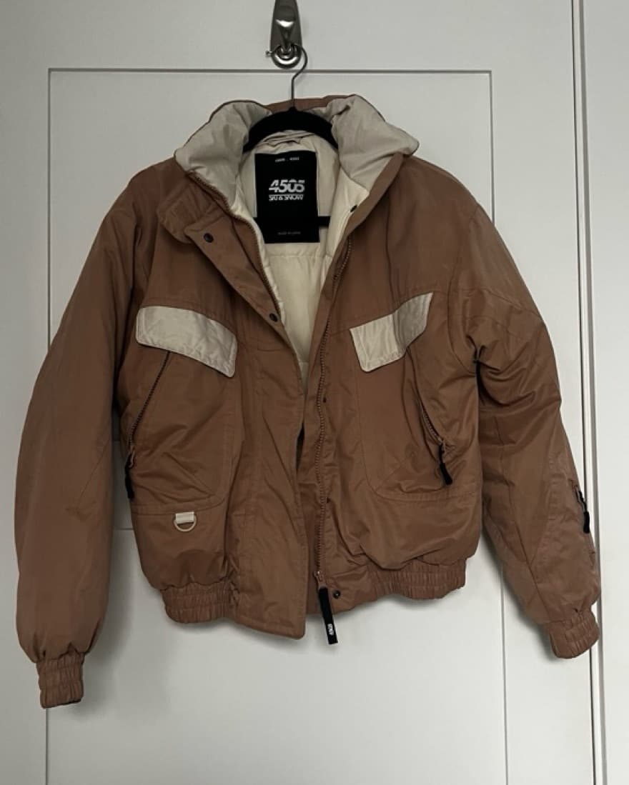 Beige Snow Ski Jacket - Image 2