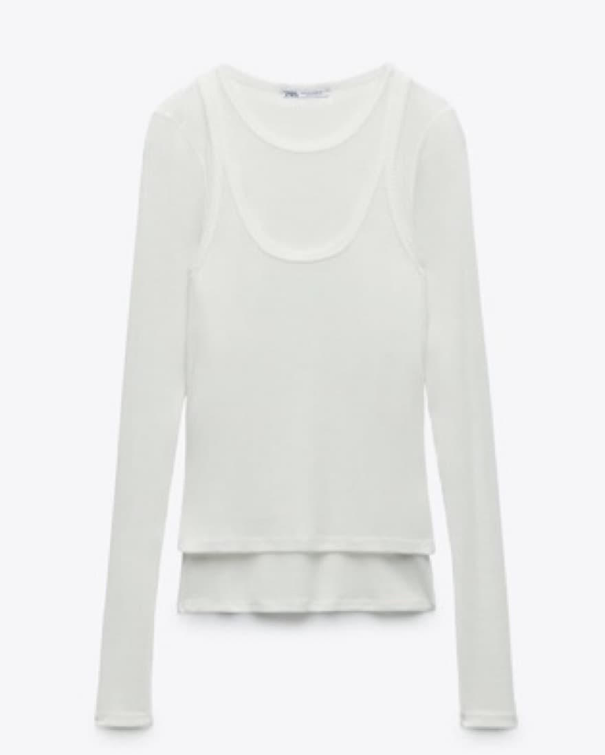 Zara Layered Top - Image 2