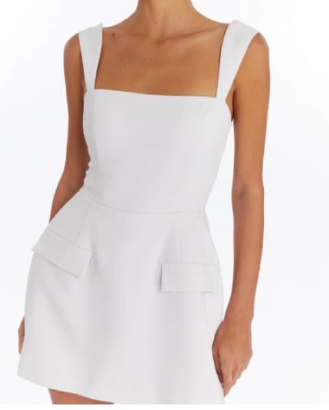 Amanda Uprichard Bethany Skort Romper - Image 2