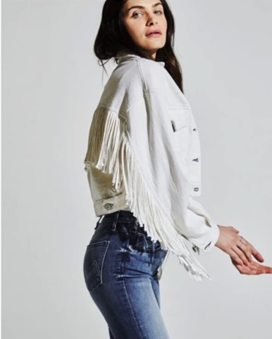 McGuire Fringe White/Cream Jacket - Image 2