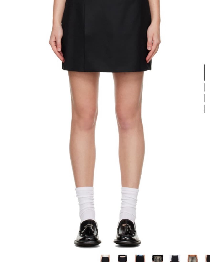 Eytys Black Mini Skirt - Image 1