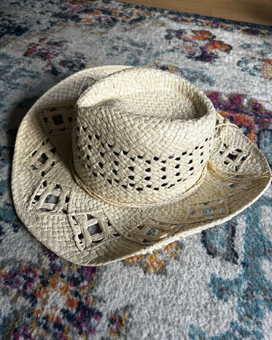 Straw Cowboy Hat - Image 4