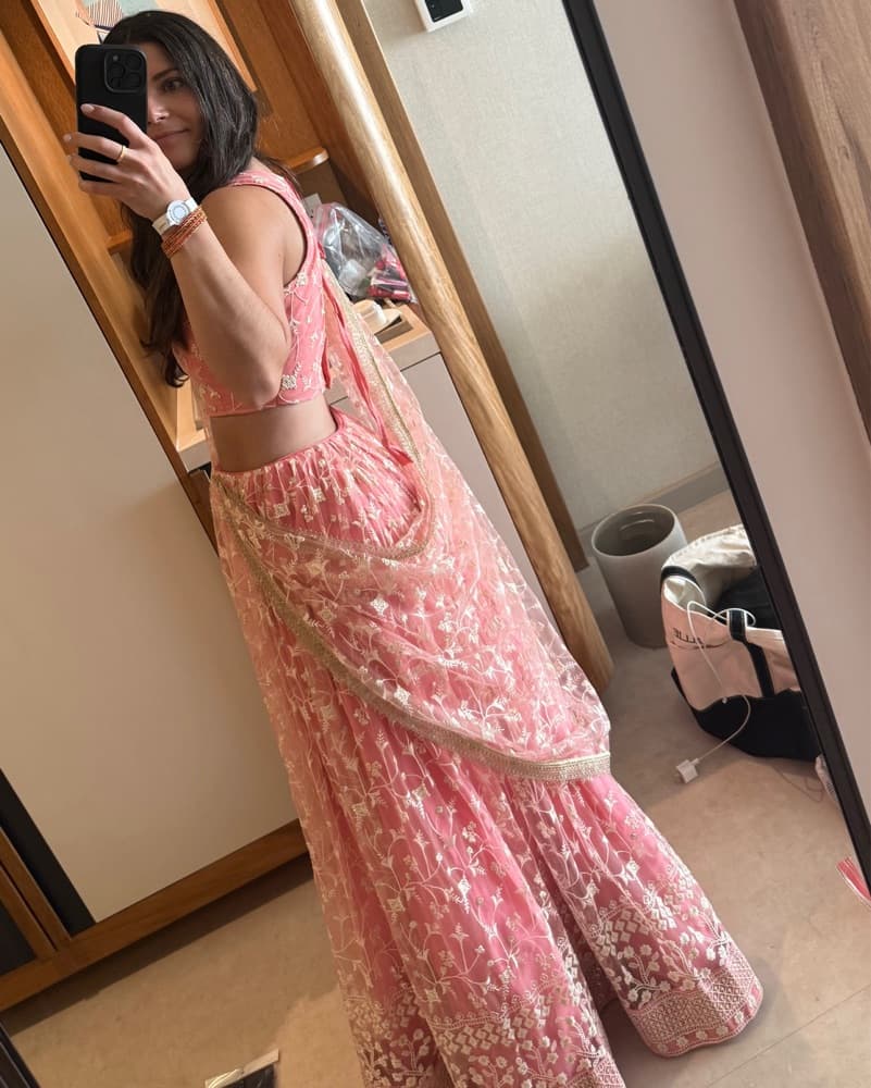 Pink Lehenga - Image 3