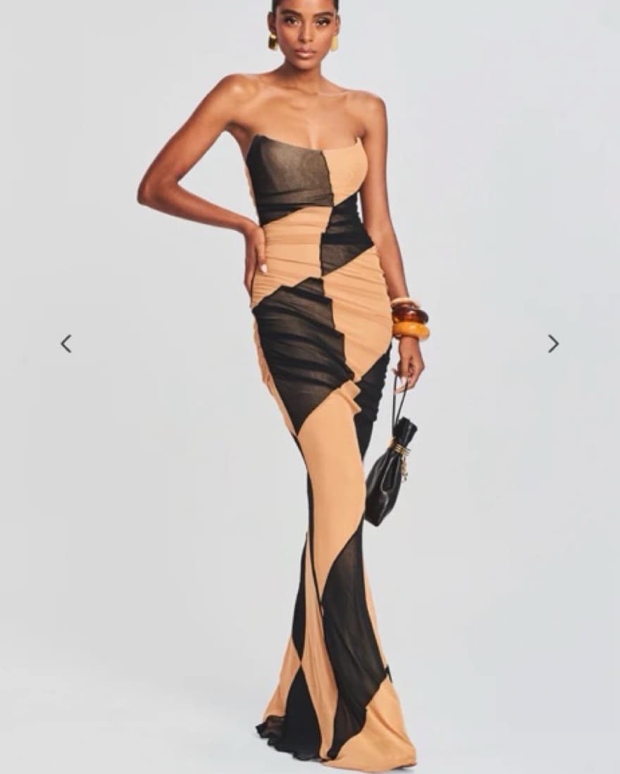 Retrofete Ford Colorblock Dress - Image 1