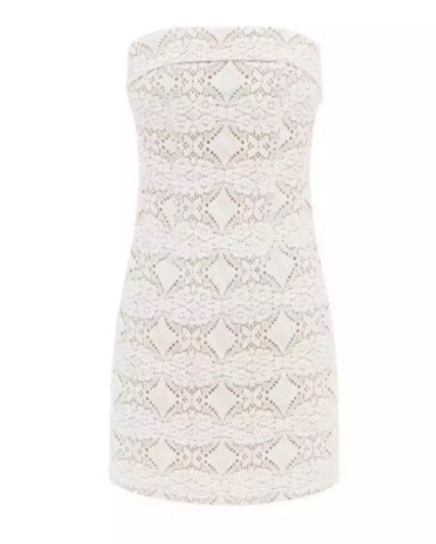 WITH JEAN WHITE LACE CORSET DRESS - Image 6