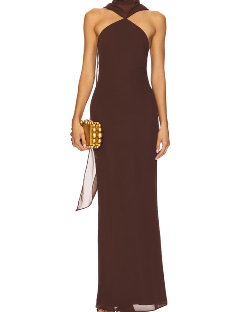 Amanda Uprichard Ashton Maxi Dress - Image 3