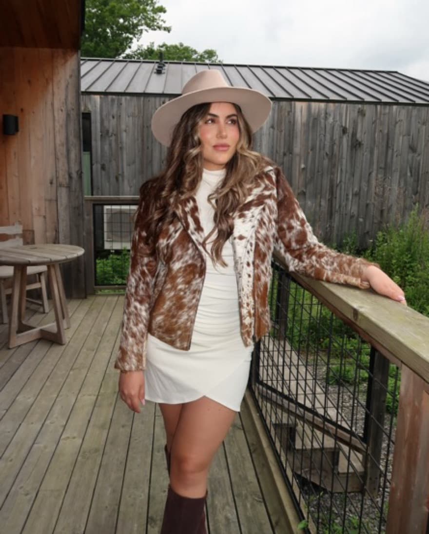 Custom Made Cowhide Jacket - Image 1