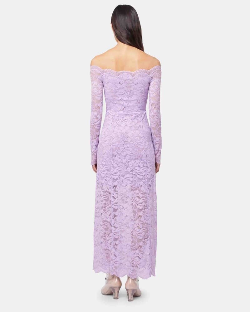 Rabanne Off The Shoulder Midi Dress - Image 3